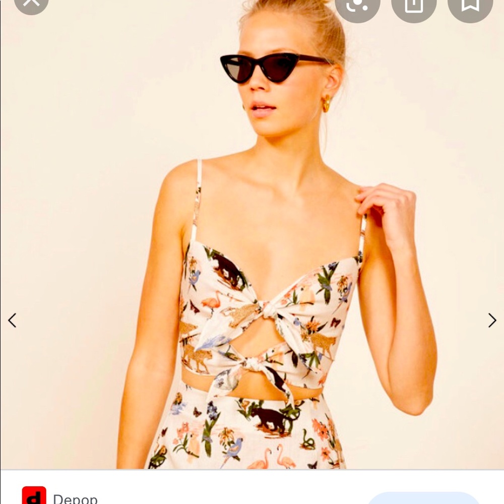 Reformation Peyton Top Size 4